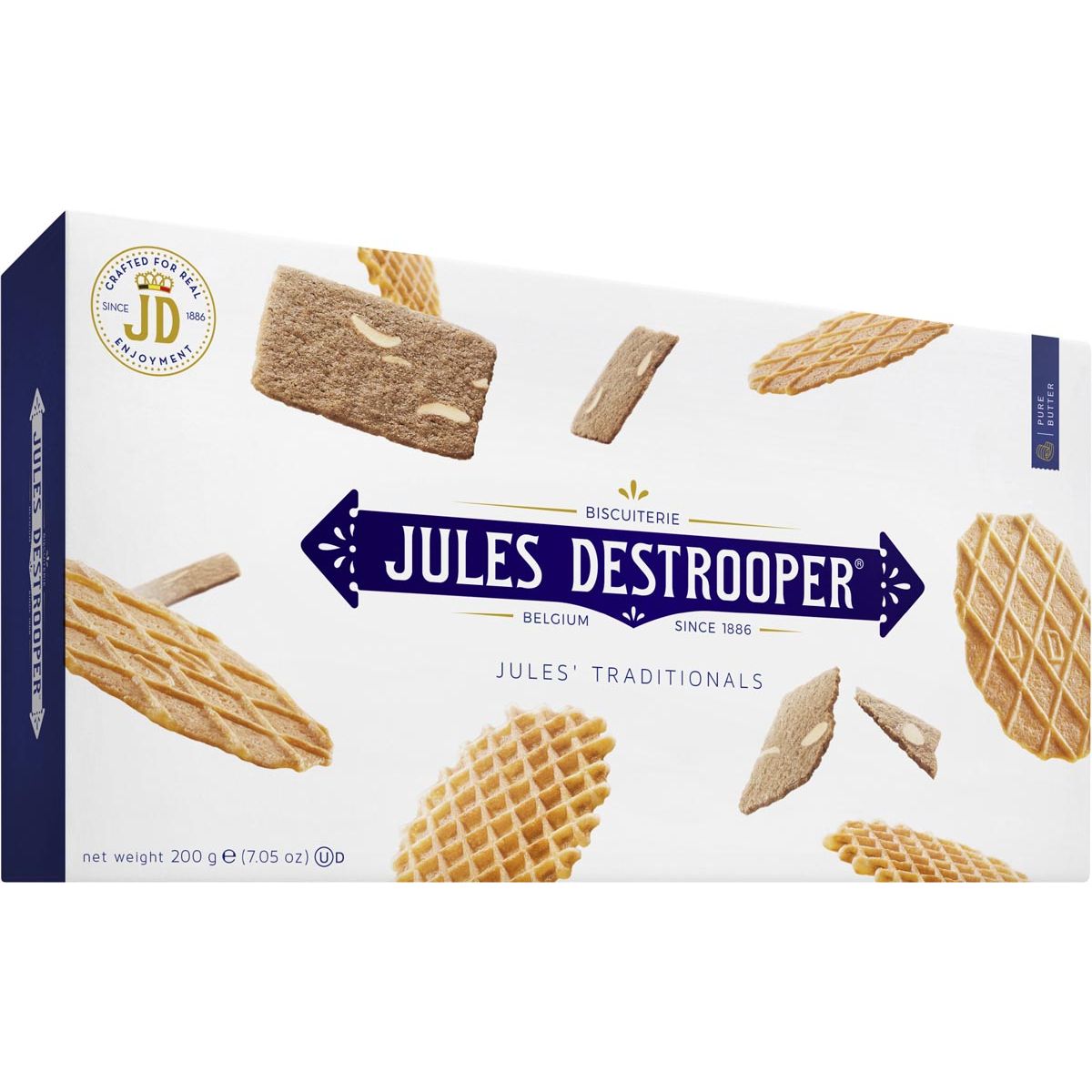 Jules Destrooper - koekjes, Jules' Traditionals, doos van 200 gram