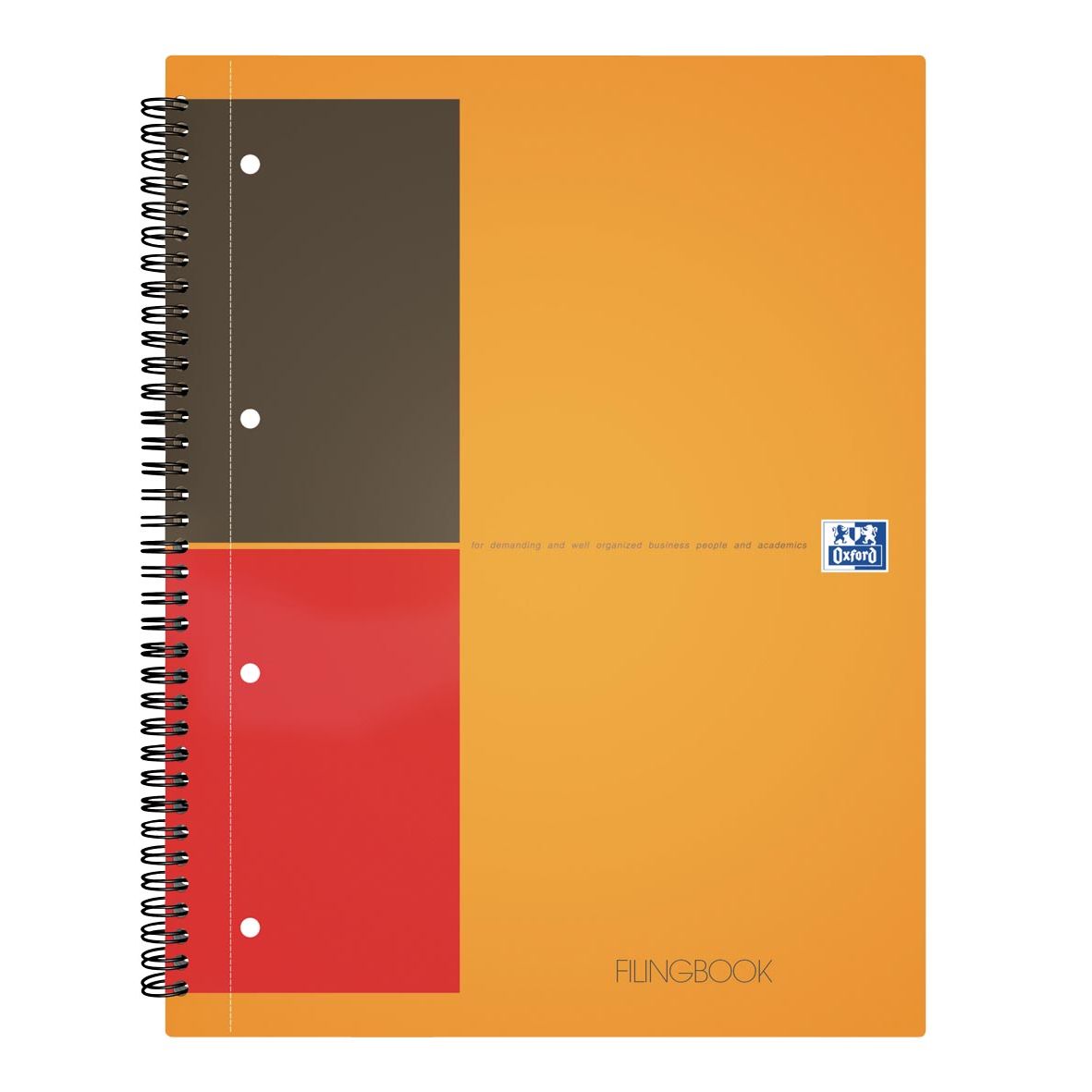 Oxford - Carnet de classement INTERNATIONAL, 200 pages, A4+, quadrillé 5 mm