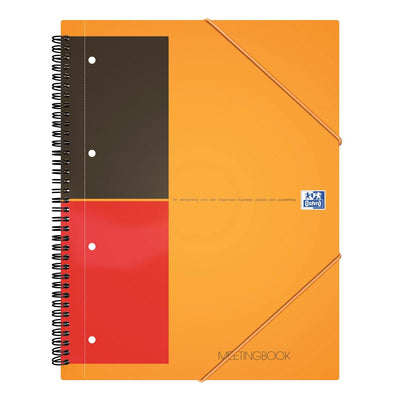 Oxford - INTERNATIONAL Meetingbook, 160 pages, format A4+, quadrillé 5 mm