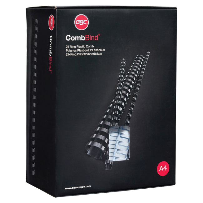 GBC -  CombBind Bindruggen Wit 19mm (100)