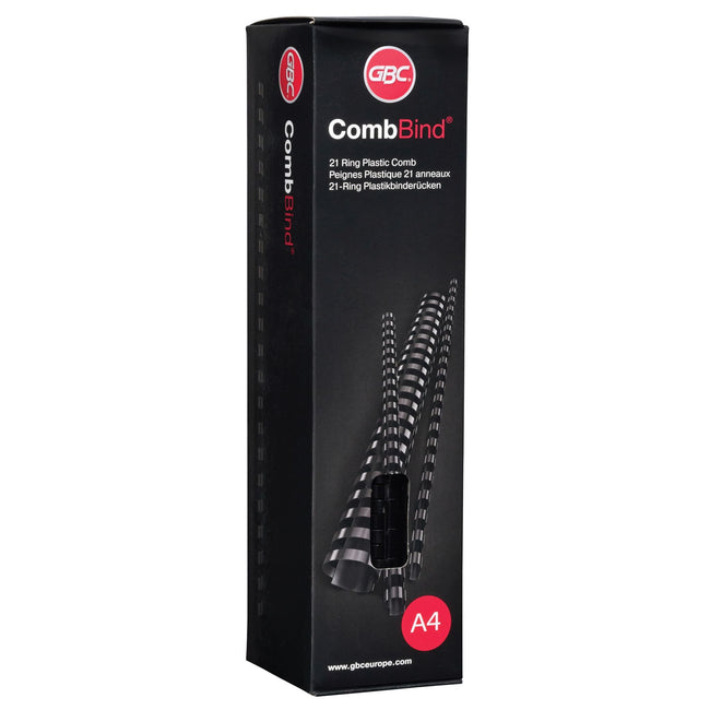 GBC -  CombBind Bindruggen Rood 10mm (100)