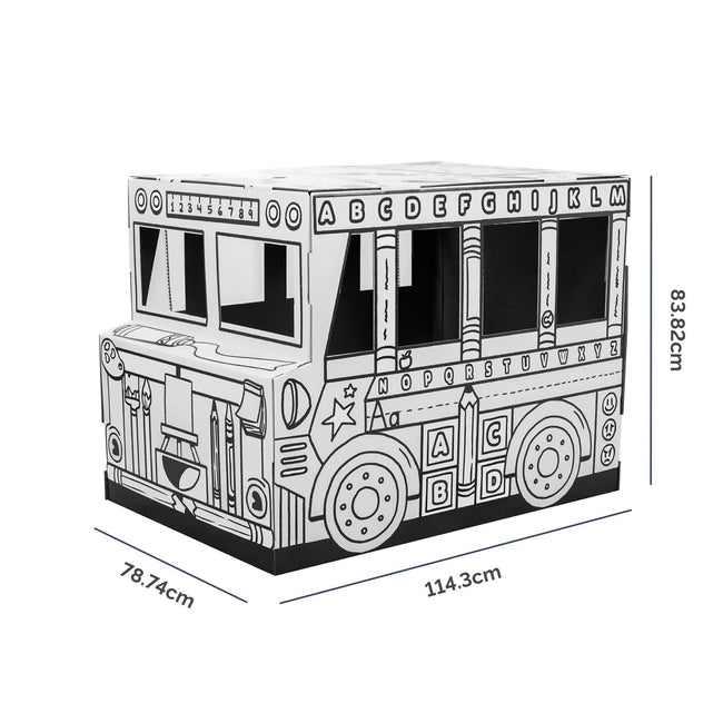Bankers Box -  Kartonnen speelbus  play