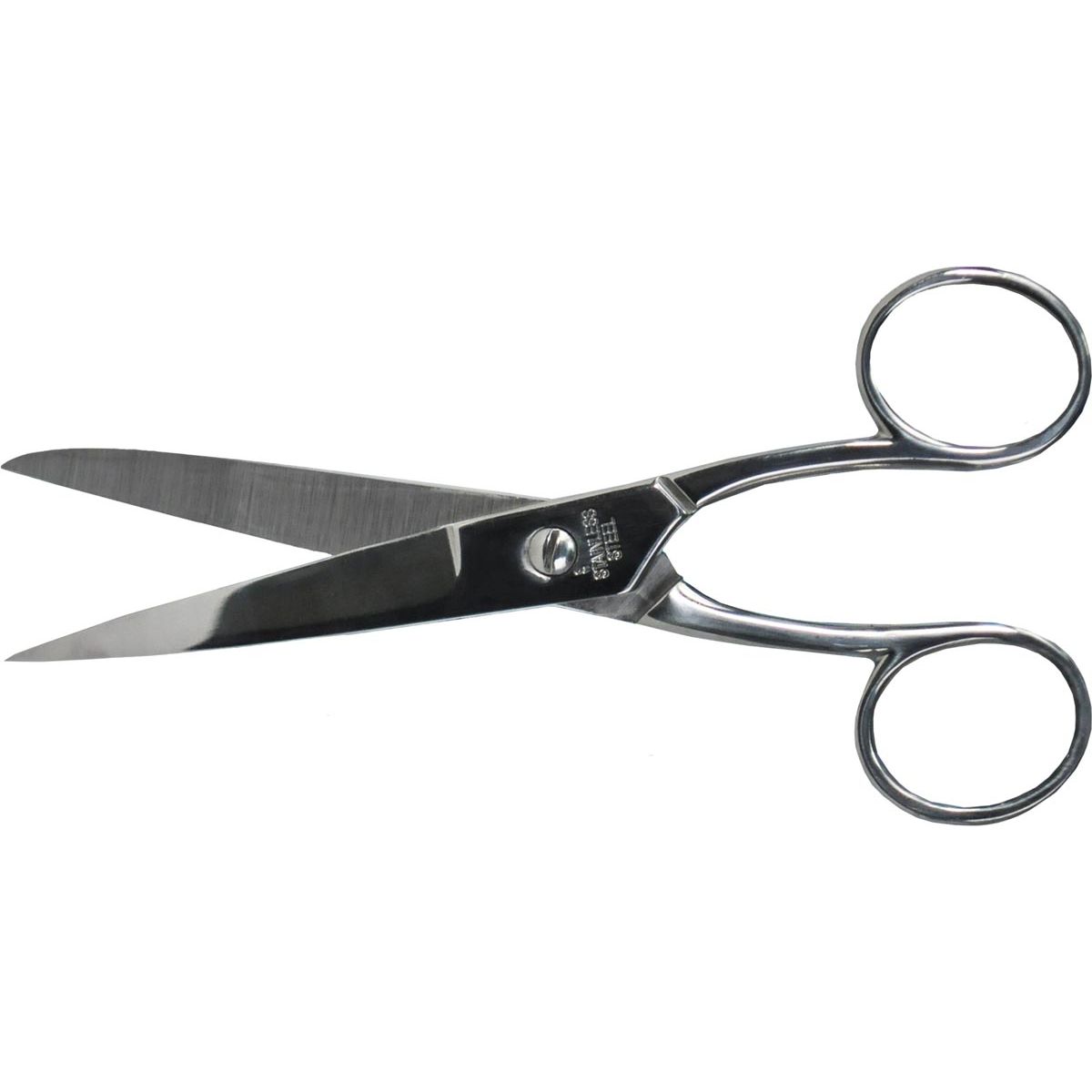 Desq -  schaar 15 cm, verchroomd, symmetrische ogen