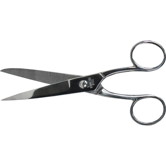 Desq - ciseaux 15 cm, chromés, yeux symétriques