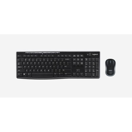 Logitech - Clavier MK270 Qwerty + souris noir