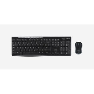 Logitech - Clavier MK270 Qwerty + souris noir