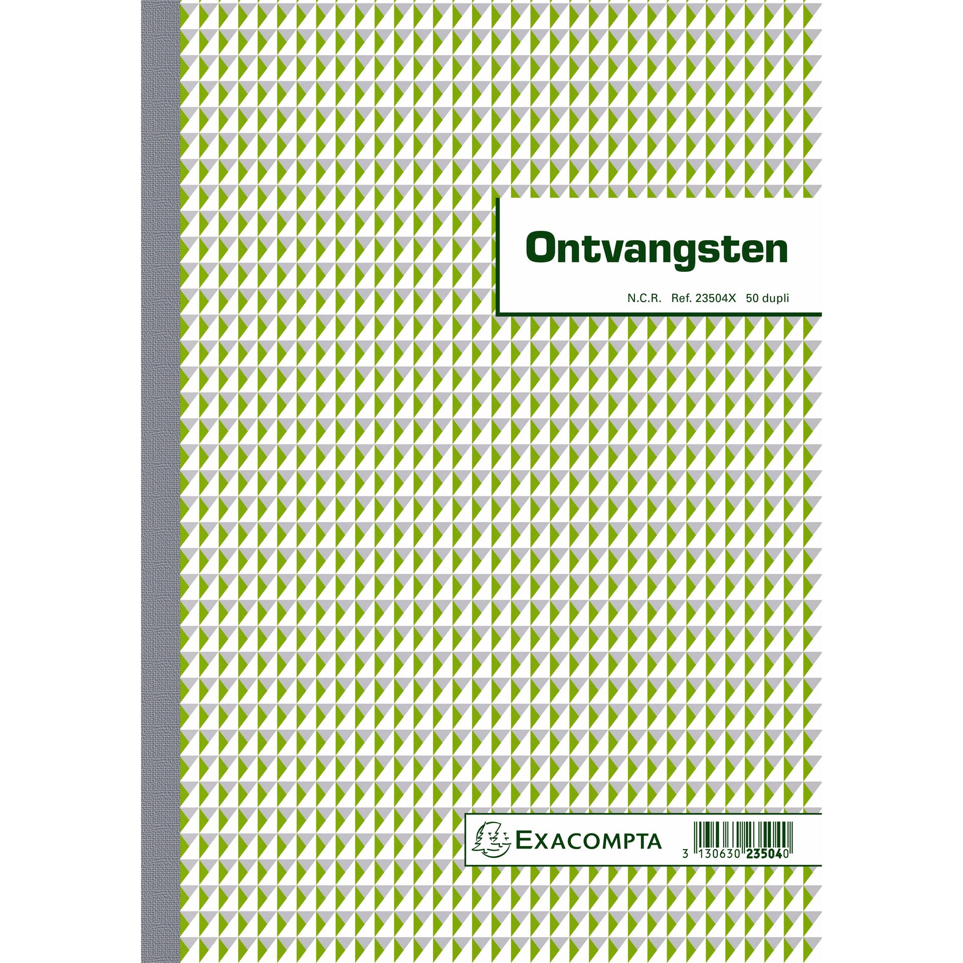 Exacompta -  Ontvangstboek  manifold dupli 50vel nl
