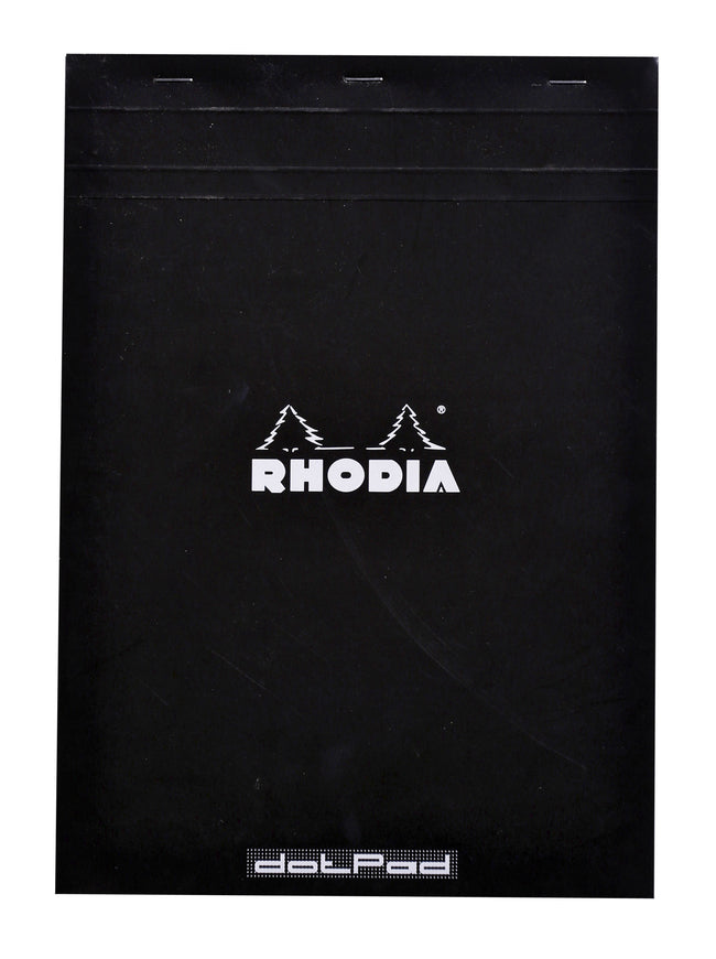 Rhodia - Bloc-notes A4 dots 80 feuilles 90gr noir