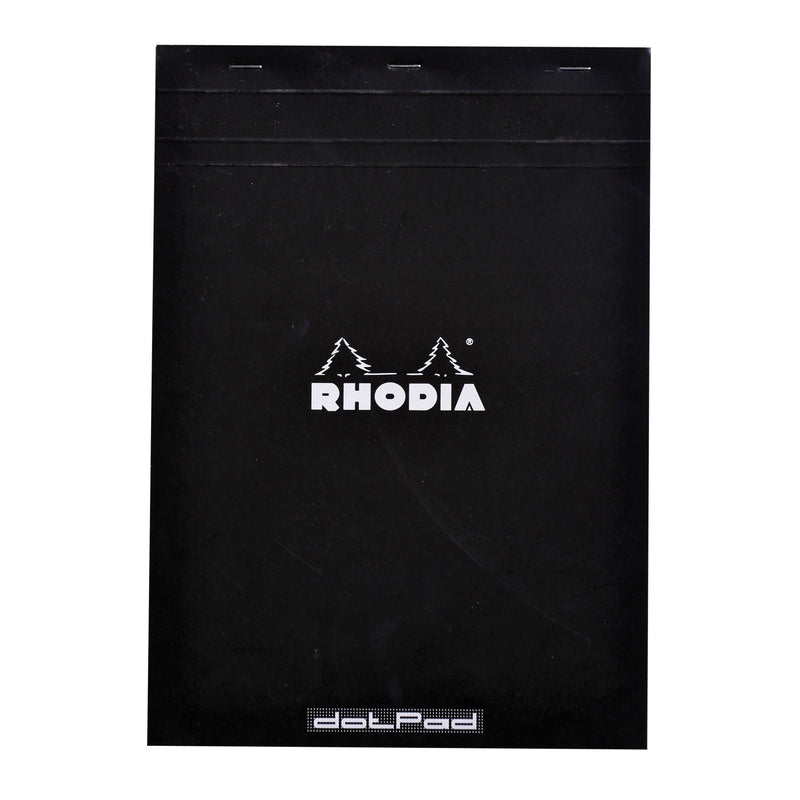Rhodia - Bloc-notes A4 dots 80 feuilles 90gr noir
