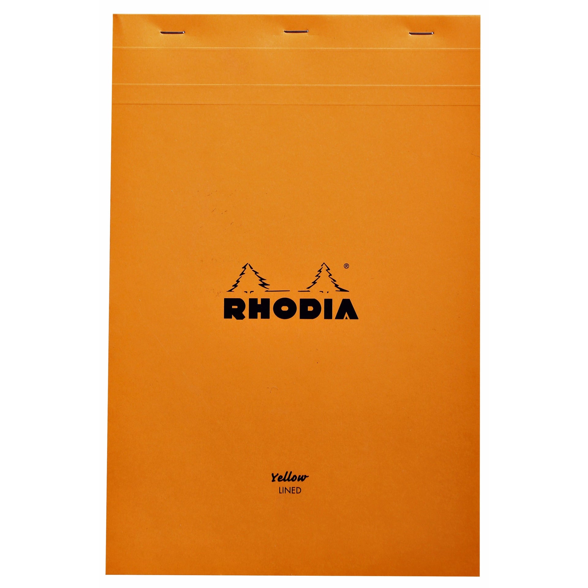 Rhodia -  Schrijfblok a4 lijn 80vel 80gr geel | 5 stuks