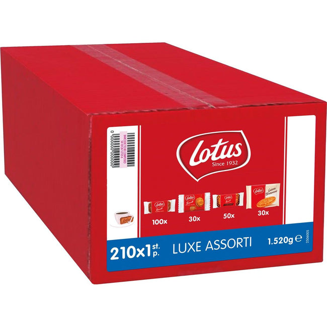 Lotus - Lotus koeken Luxe Assorti, assortiment van 210 koekjes