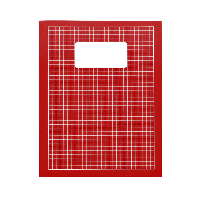 Qbasic - Schulheft 210x165mm Raute 5mm 80 Seiten 70gr sortiert | 10 Stück