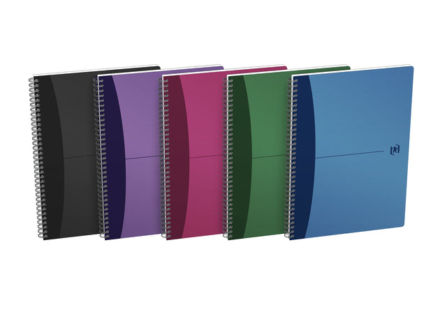 Oxford - Bloc spirale Urban Mix A4 diamant 5x5mm 90 feuilles assorties