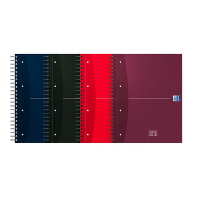 Oxford -  Collegeblok  europeanbook a4+ 120 vel ass | 5 stuks