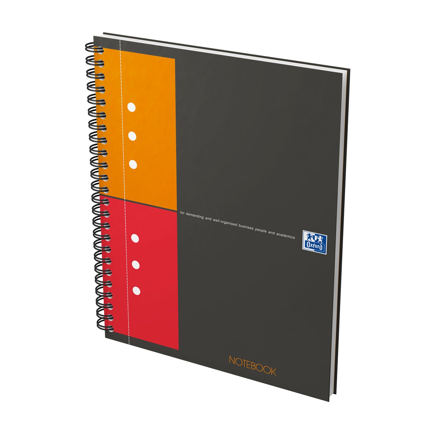 Oxford -  Spiraalblok International Notebook A5+ ruit 5mm | 5 stuks