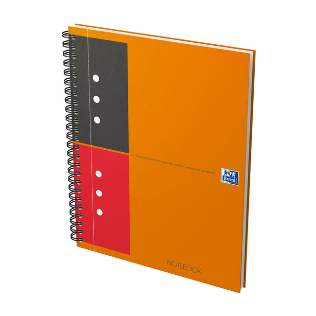 Oxford -  Spiraalblok International Notebook A5+ lijn | 5 stuks