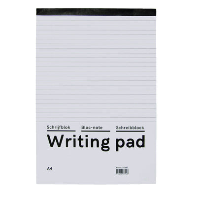 Qbasic -  Schrijfblok a4 lijn 160blz 60gr | 10 stuks