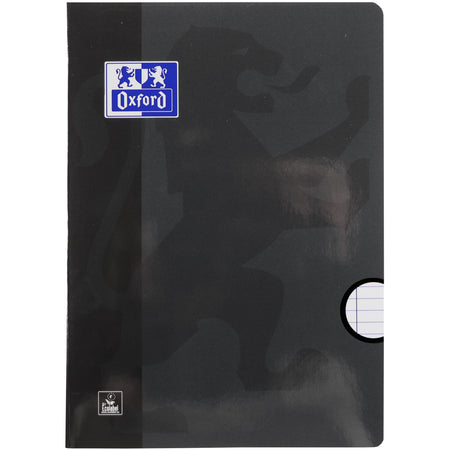 Oxford -  Schrift  school a4 lijn 72pag 80gr zwart | 10 stuks