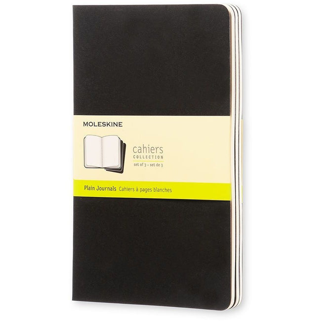 Moleskine -  Schrift  130x210mm blc 160pag zwart 3st