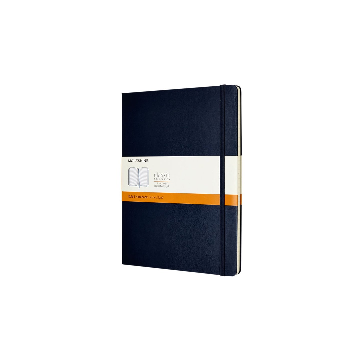 Moleskine -  Notitieboek  xl 190x250 lijn hc sapp blue