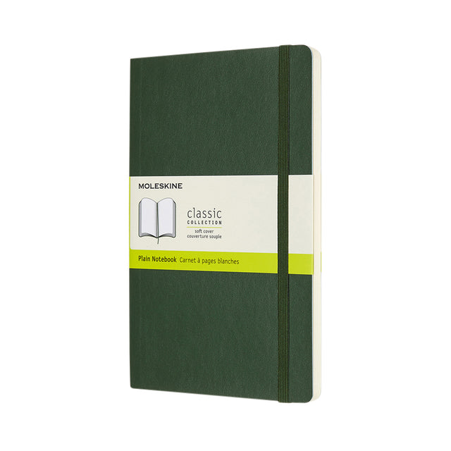 Moleskine - Notitieboek  large 130x210mm blc sc green