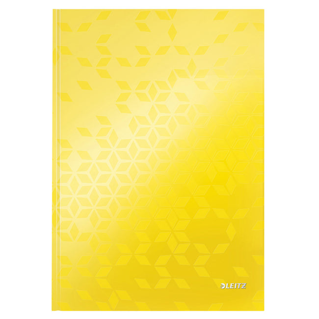 Leitz -  WOW schrijfblok schrift A4 80 vel Geel