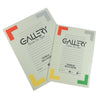 Gallery -   tekenpapier, 120 g, ft 27 x 36 cm, houtvrij papier, blok van 24 vel