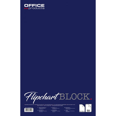 OFFICE-Produkte - Flipchart-Block, ft 65 x 81 cm, 50 Blatt