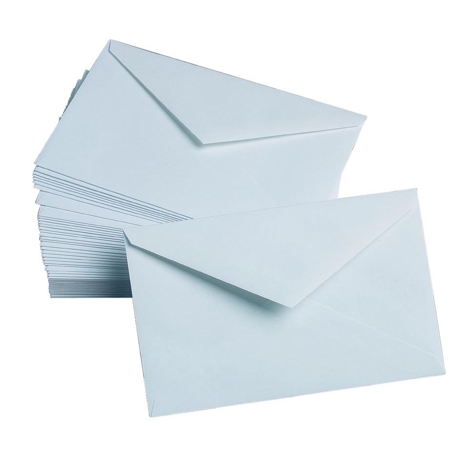Gallery -   enveloppen ft 90 x 140 mm, gegomd, pak van 50 stuks