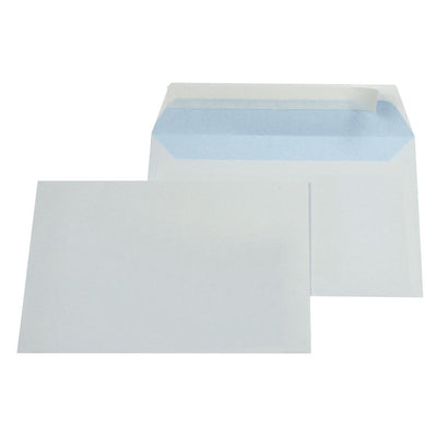 Gallery -   enveloppen ft 114 x 162 mm, stripsluiting, binnenzijde blauw, doos van 500 stuks