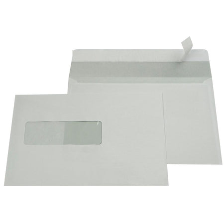 Gallery - enveloppes ft 156 x 220 mm, fenêtre à gauche, fermeture à bande, intérieur gris, 500 pièces