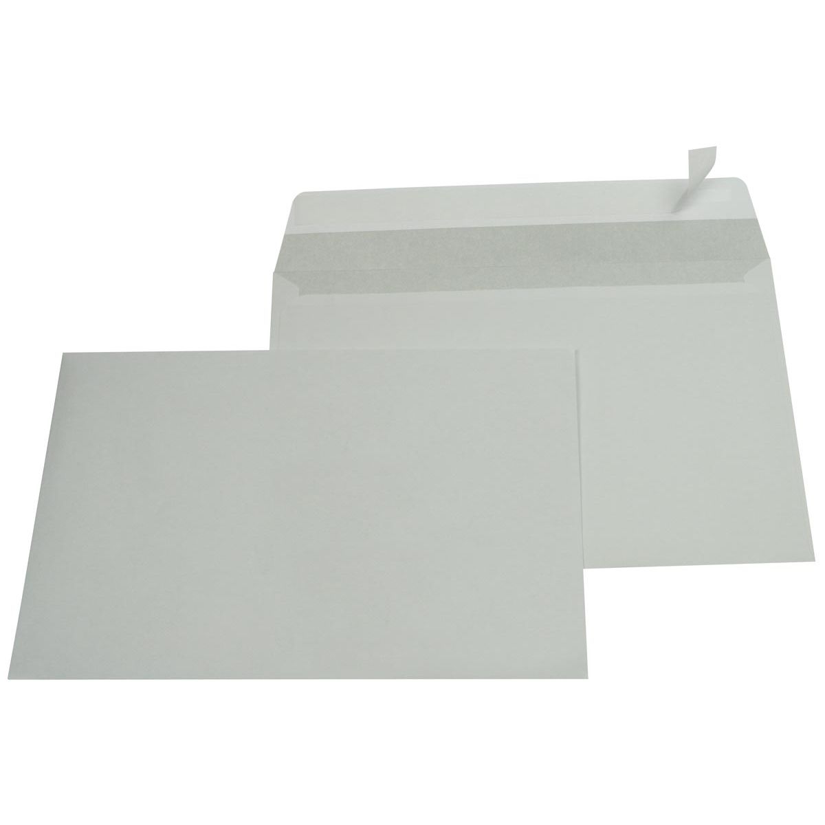 Gallery - enveloppes ft 162 x 229 mm, fermeture à bande, intérieur gris, boîte de 500 pièces