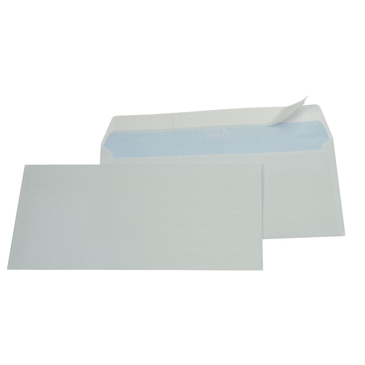 Gallery -   enveloppen ft 114 x 229 mm, stripsluiting, doos van 500 stuks