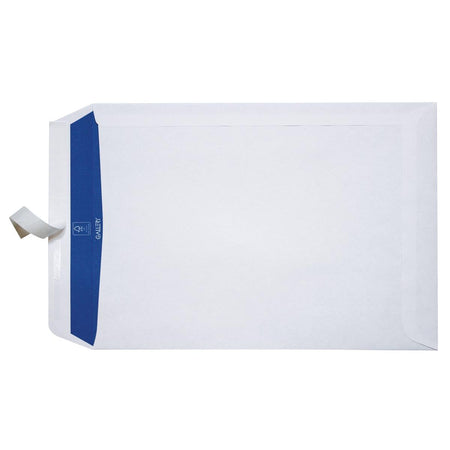 Gallery - enveloppes ft 230 x 310 mm, fermeture à bande, intérieur bleu, boîte de 250 pièces