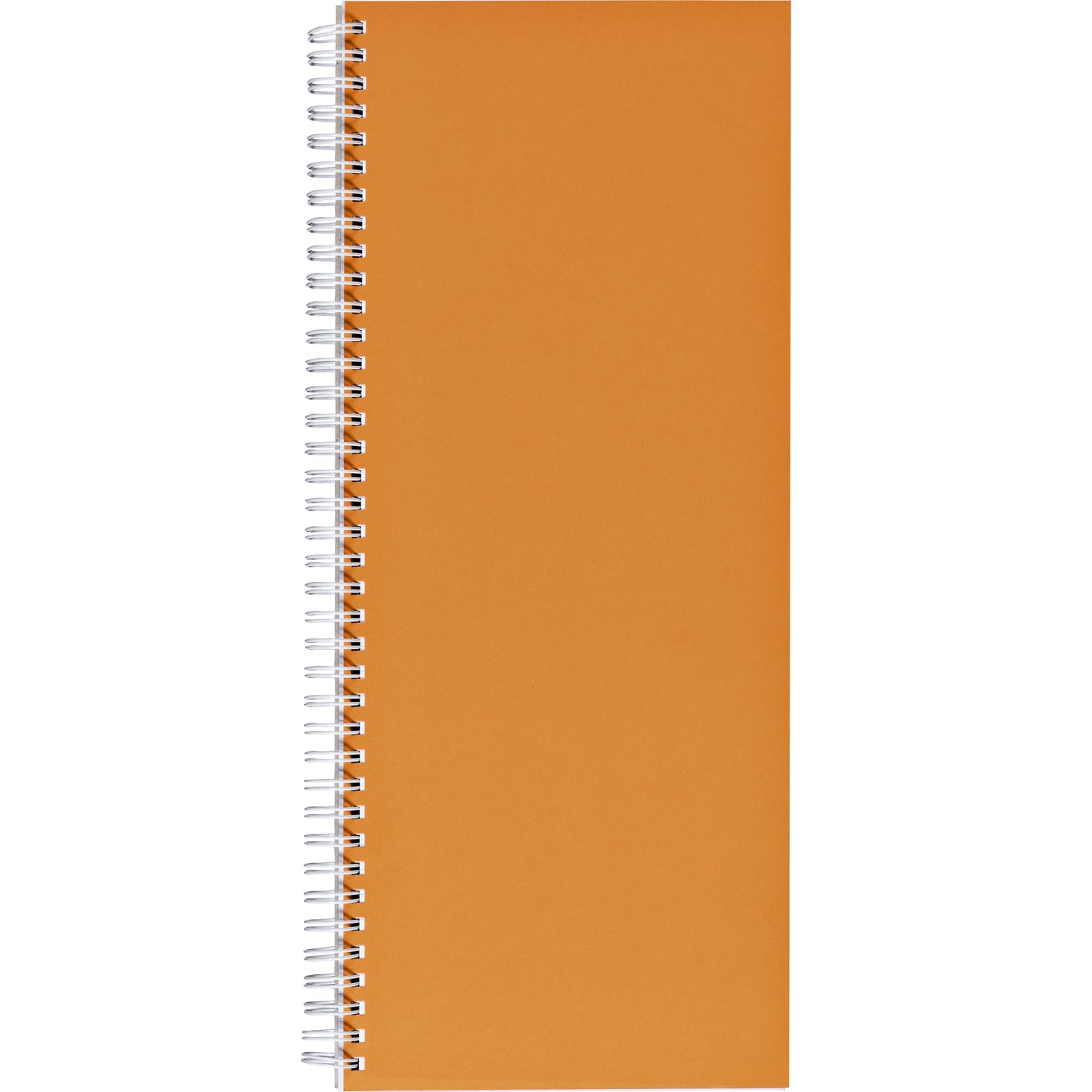 Quantore - Carnet 135x330mm trait 160 pages 70gr spirale orange