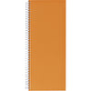 Quantore -  Notitieboek 135x330mm lijn 160blz 70gr spiraal oranje