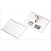 Produits OFFICE - badge avec pince combinée, 90 x 57 mm