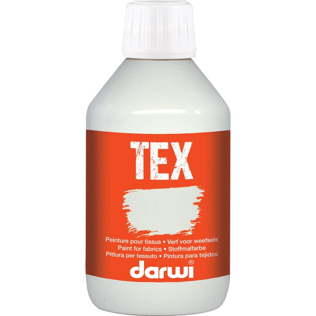 Darwi - Darwi Textilfarbe Tex, 250 ml, weiß