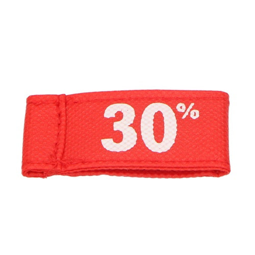 Klika - Etiquette fanion couleur rouge 30%