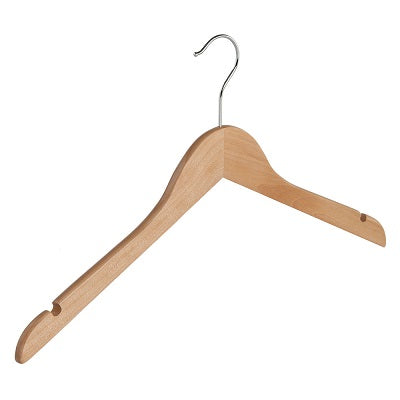 Klika - Cintre chemisier / chemise encoche plate 43cm