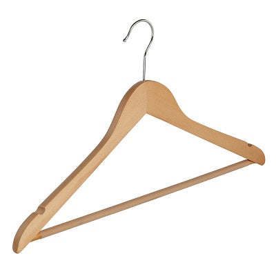 Klika - Cintre chemisier / chemise courbé en anti-dérapant 43cm