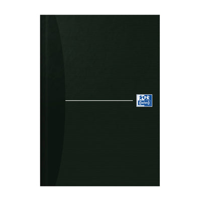 Oxford - Carnet Essentials A5 96 feuilles lignées noir | 5 pièces