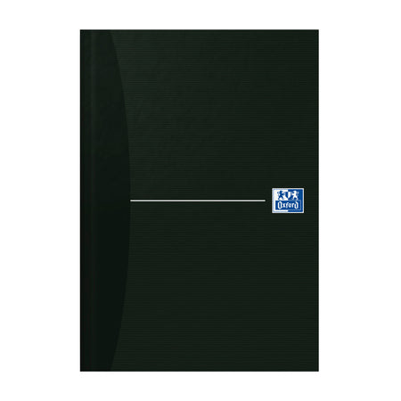 Oxford - Carnet Essentials A5 96 feuilles lignées noir | 5 pièces