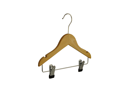 Klika - Cintre enfant pince à encoche plate 28cm