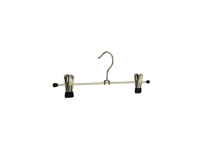 Klika - Pince cintre coulissant squeeze noir anti 30cm 2 pièces