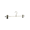 Klika - Pince cintre coulissant squeeze noir anti 40cm 2 pièces