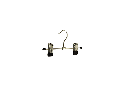 Klika - Pince cintre coulissante squeeze noir anti 20cm 2 pièces