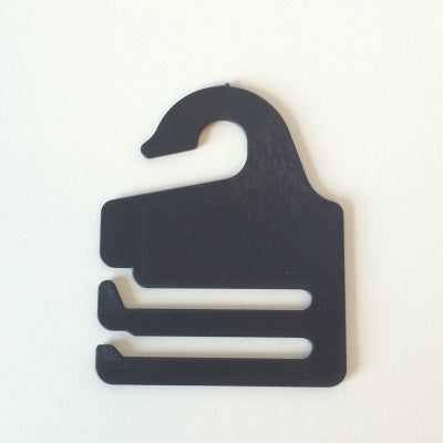 Klika - Cintre à cravates noir 10 pièces