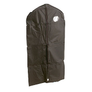 Klika - Housse pour vêtements noire fermeture éclair et fenêtre 60x100 30 pièces