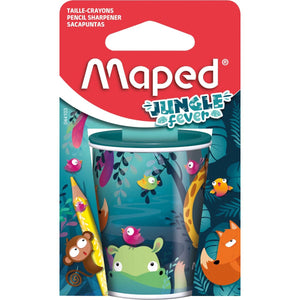 Maped - Taille-crayon 2 trous Jungle Fever